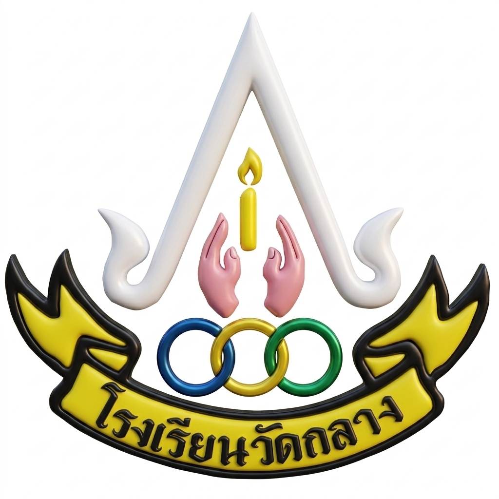 Logo โรงเรียนวัดกลาง