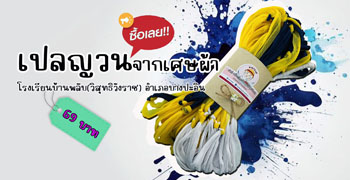 เปลญวนจากเศษผ้า (ขนาดเล็ก)