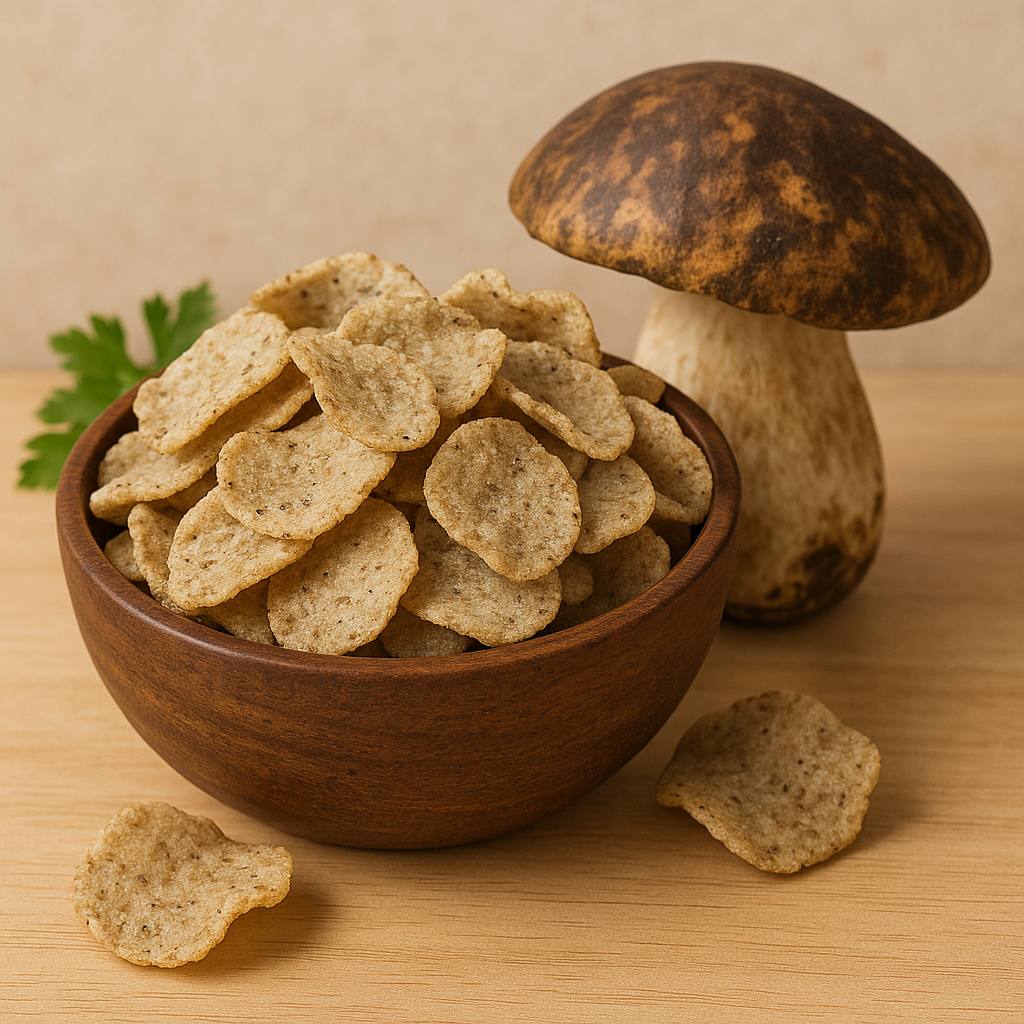 ข้าวเกรียบเห็ดตับเต่า