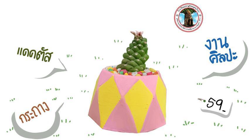 รูปภาพหลักของ กระถางแคดตัส