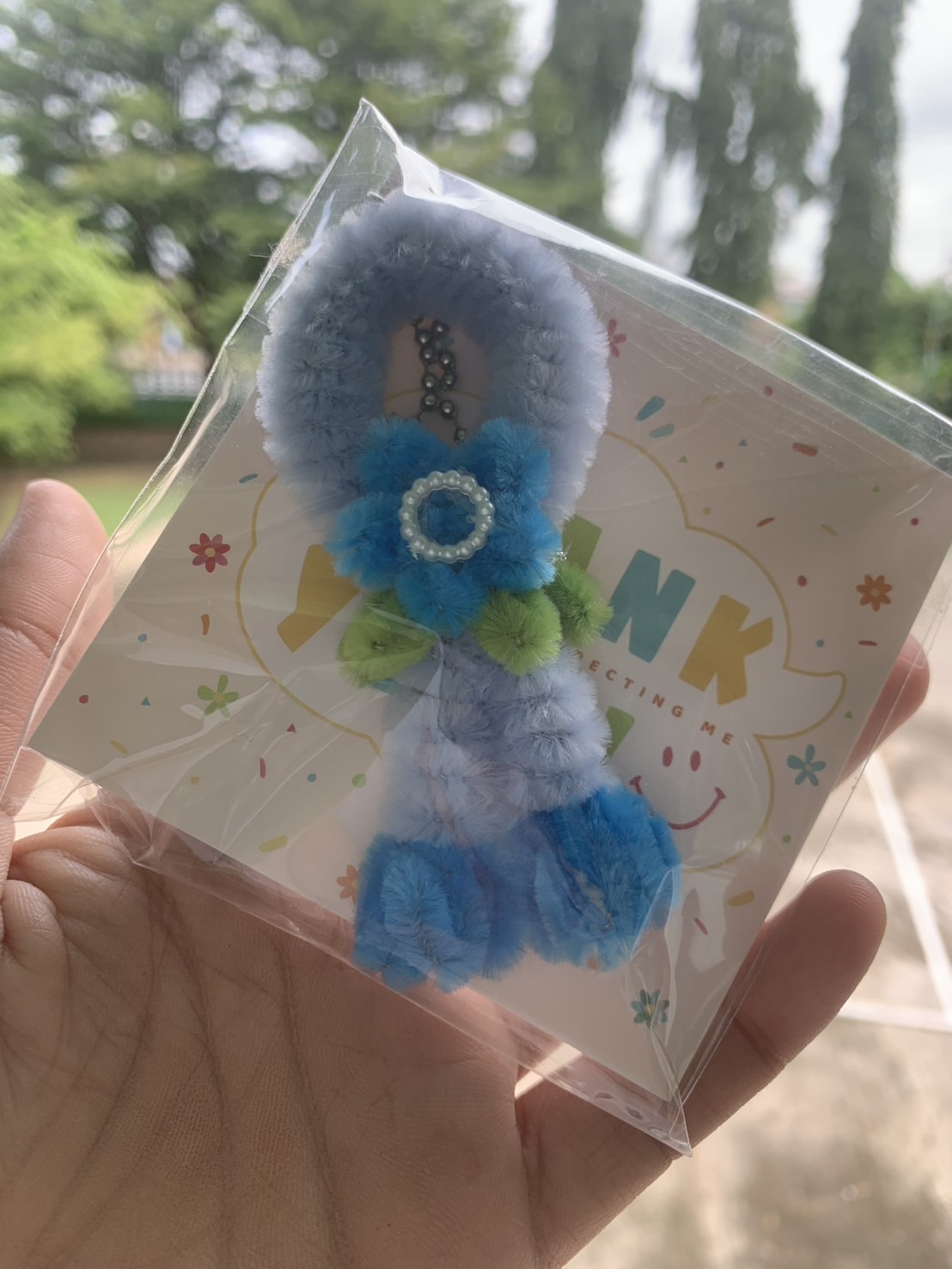 พวงกุญแจจากลวดกำมะหยี่ thumbnail