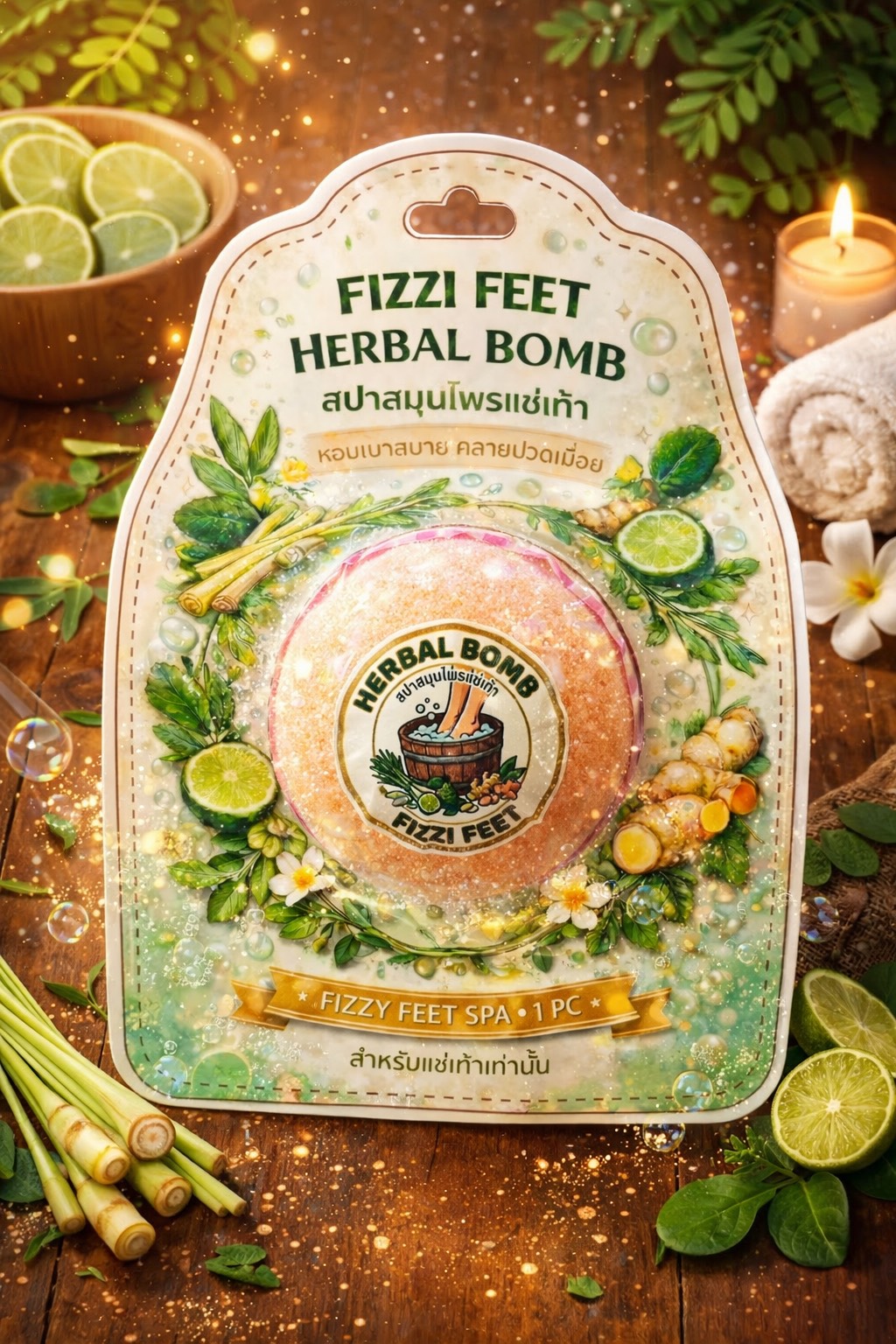 สปาสมุนไพรแช่เท้า