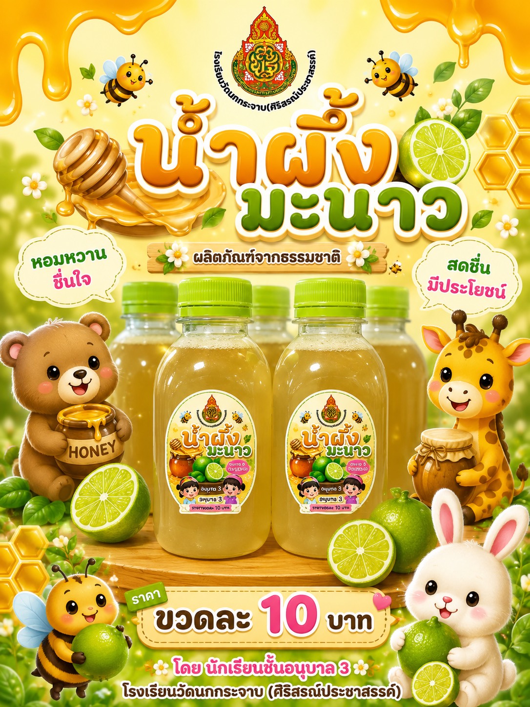 น้ำผึ้งมะนาว