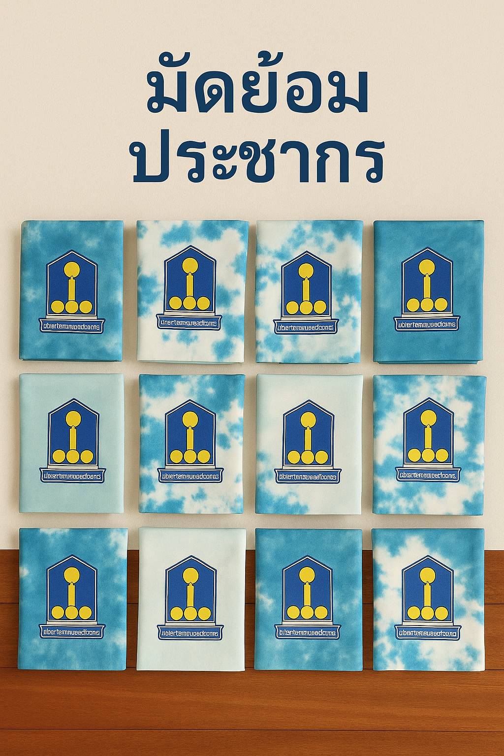 ผ้าเช็ดหน้ามัดย้อม