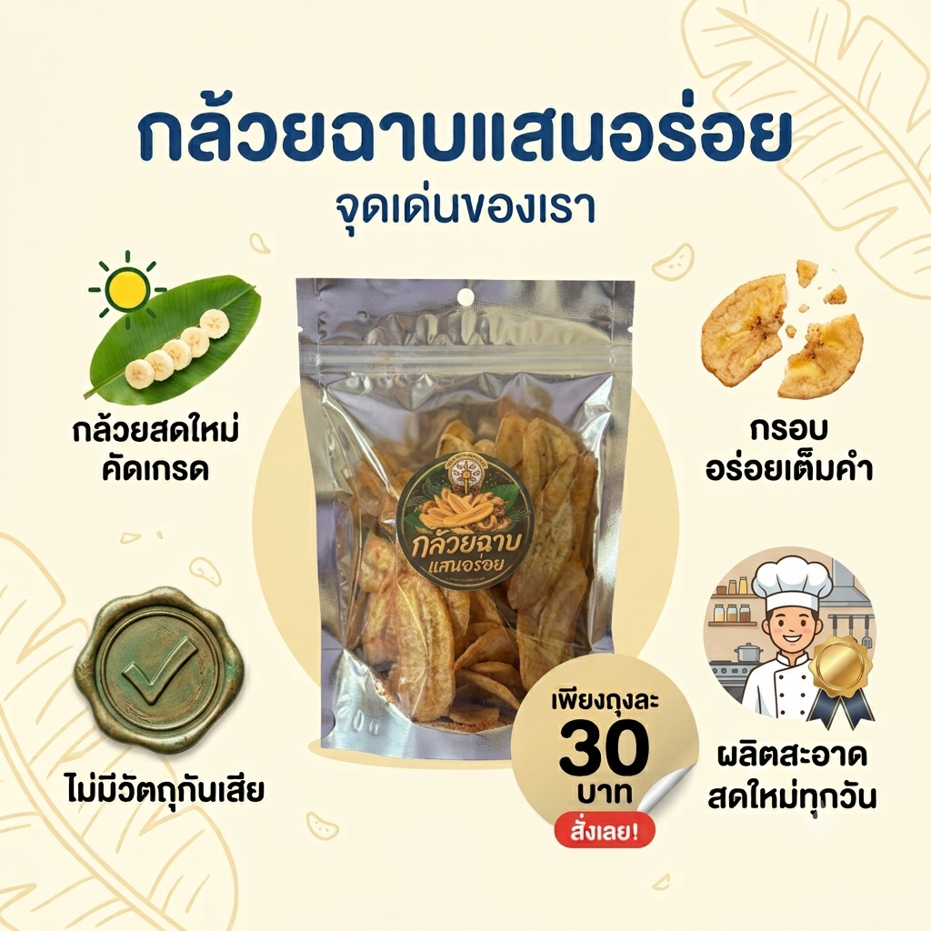 กล้วยฉาบ (Pre Order)